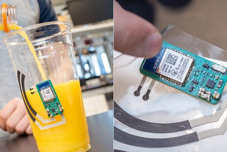 Adesivo inteligente transforma qualquer copo em monitor de saúde