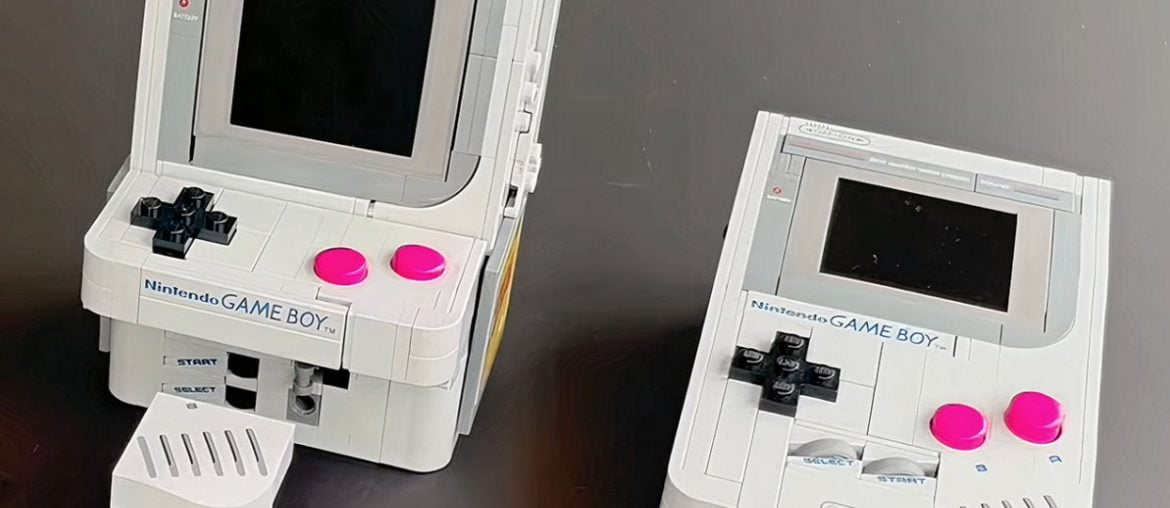 BrickBoy Arcade Edition transforma seu LEGO Game Boy em um mini fliperama jogável