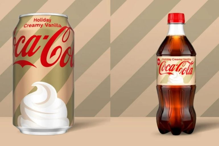 Coca-Cola lança novo sabor natalino com toque de baunilha cremosa após cinco anos
