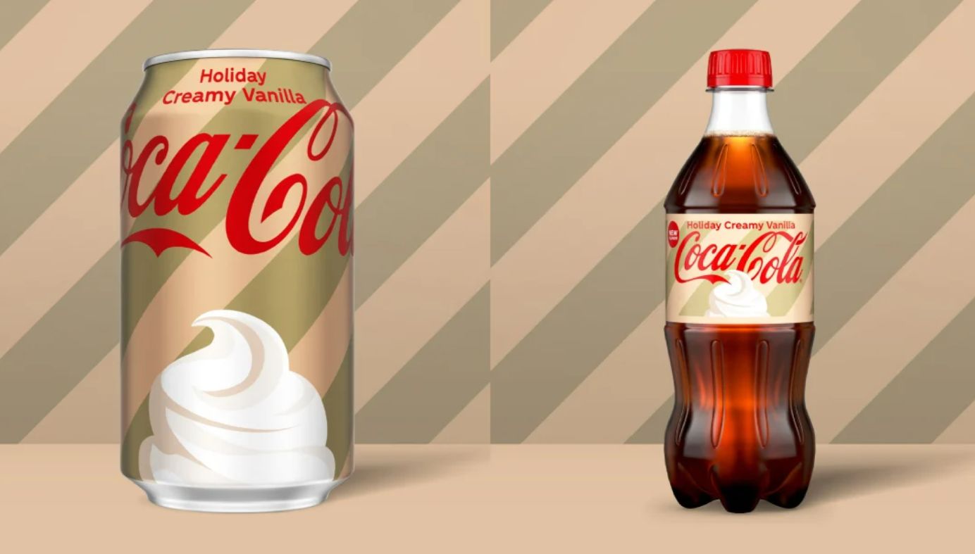 Coca-Cola lança novo sabor natalino com toque de baunilha cremosa após cinco anos