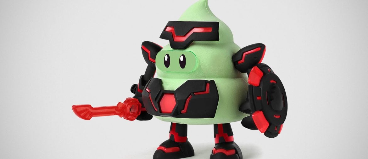 Bandai lança Cyber Warrior Unko, o kit de modelar que transforma um cocô em herói de ação