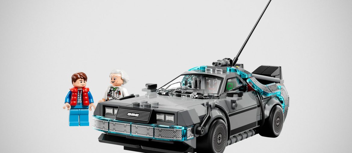 LEGO lança DeLorean de De Volta para o Futuro em versão acessível e cheia de detalhes