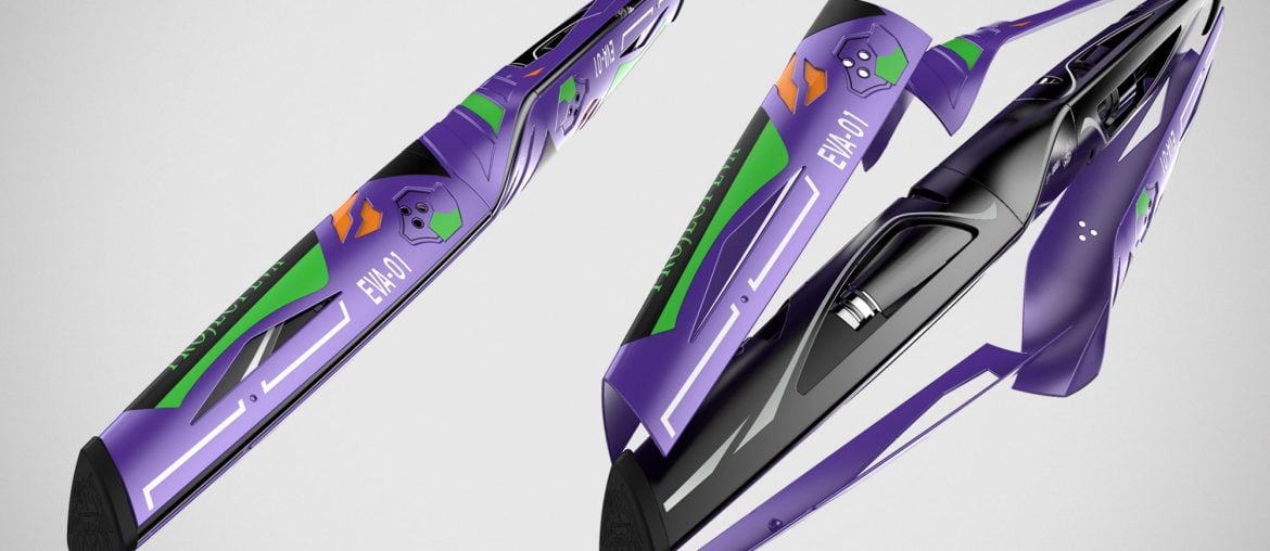 Caneta-tinteiro da Eva Unit-01 Celebra 30 anos de Evangelion com design de outro mundo