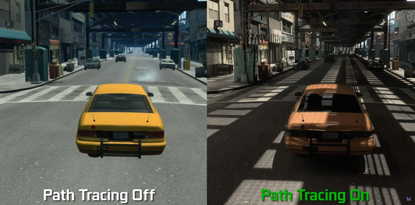 GTA 4 com RTX Remix e path tracing mostra como Liberty City ficaria em um verdadeiro remaster