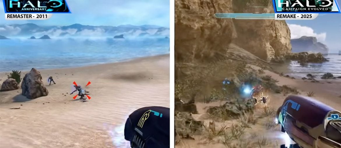 Halo: Campaign Evolved traz remake em Unreal Engine 5 com gráficos impressionantes, mas será que vale o upgrade?