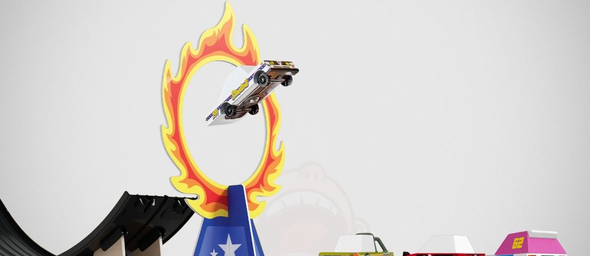 Candylab Roadworks reinventa as pistas de carrinho com o charme da Hot Wheels e o realismo da Scalextric