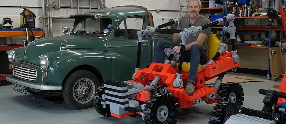 LEGO Technic em tamanho real: Dune Buggy gigante ganha vida e roda de verdade