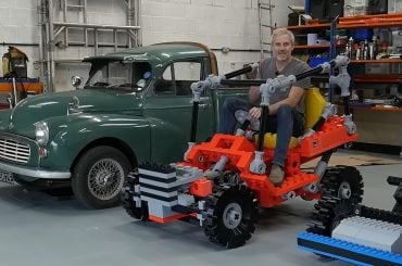 LEGO Technic em tamanho real: Dune Buggy gigante ganha vida e roda de verdade