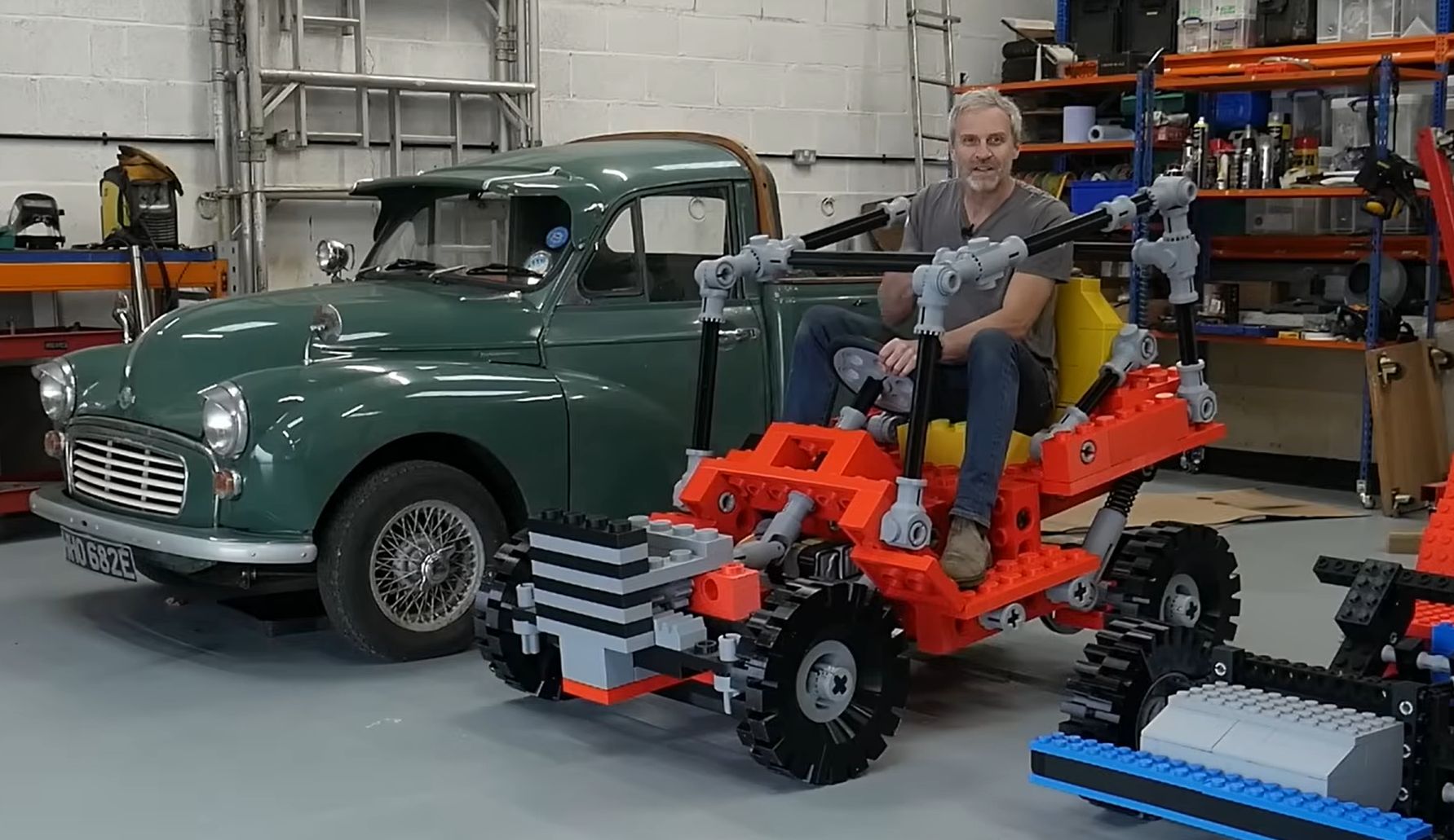 LEGO Technic em tamanho real: Dune Buggy gigante ganha vida e roda de verdade