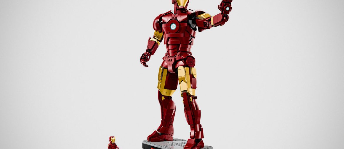 LEGO revela novo Iron Man Mark 3 que parece realmente ter saído das mãos de Tony Stark