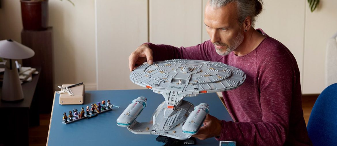 LEGO lança incrível U.S.S. Enterprise de Star Trek com mais de 3.600 peças e detalhes de outro mundo