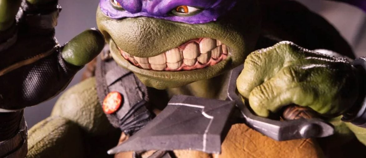 Mondo estreia linha TMNT em grande estilo com novo Donatello 1/6 hiper-realista