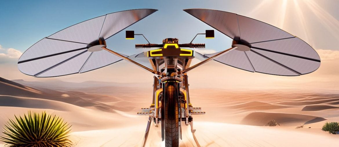 Solaris é a primeira moto com recarga solar automática