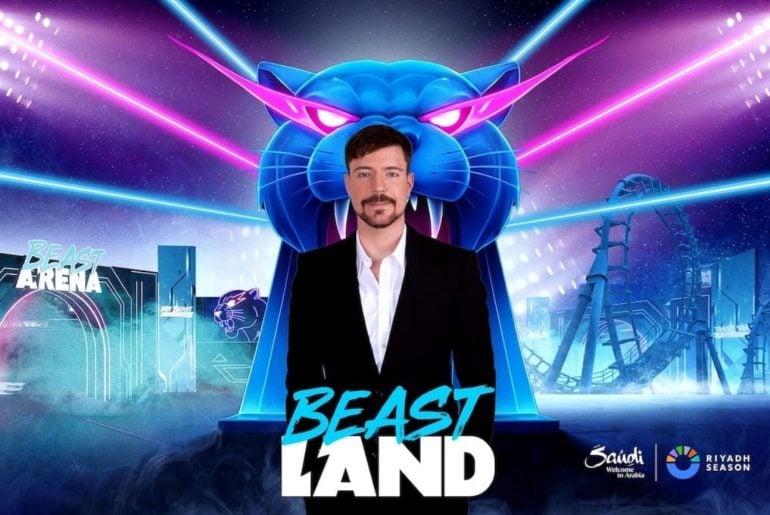 MrBeast abre o ‘Beast Land’, parque temático inspirado em seus desafios milionários