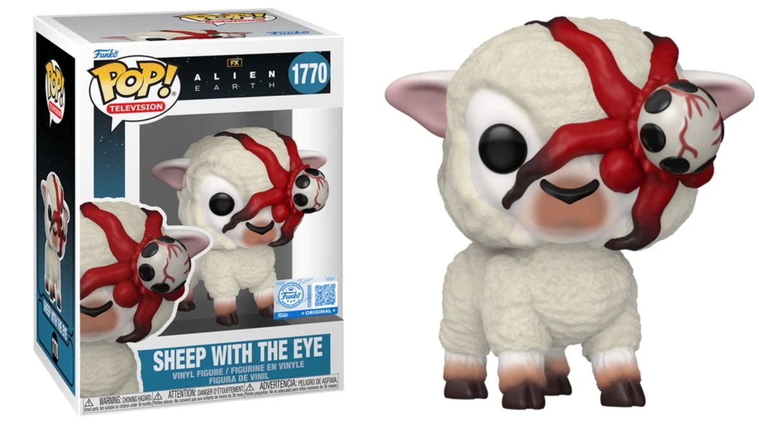 Ovelha de Alien: Earth ganha Funko POP! e continua assustadora mesmo em versão fofa