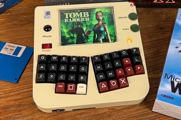 Modder cria PC portátil com Windows 98, e ele cabe na palma da mão