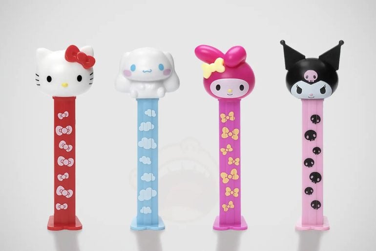 Novo Kit PEZ da Hello Kitty transforma sua estante em um mini-mundo da Sanrio