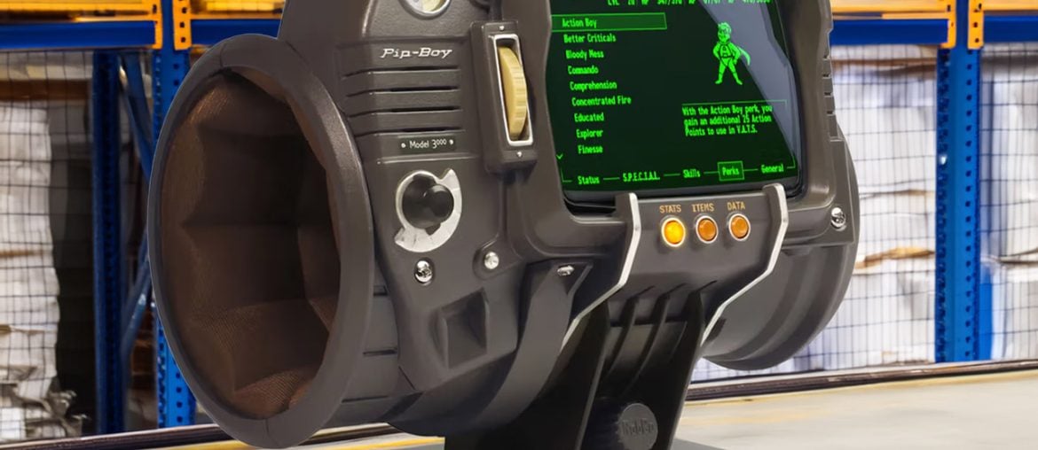 Pip-Boy 3000 ganha réplica funcional da Bethesda, e é o sonho de qualquer fã de Fallout