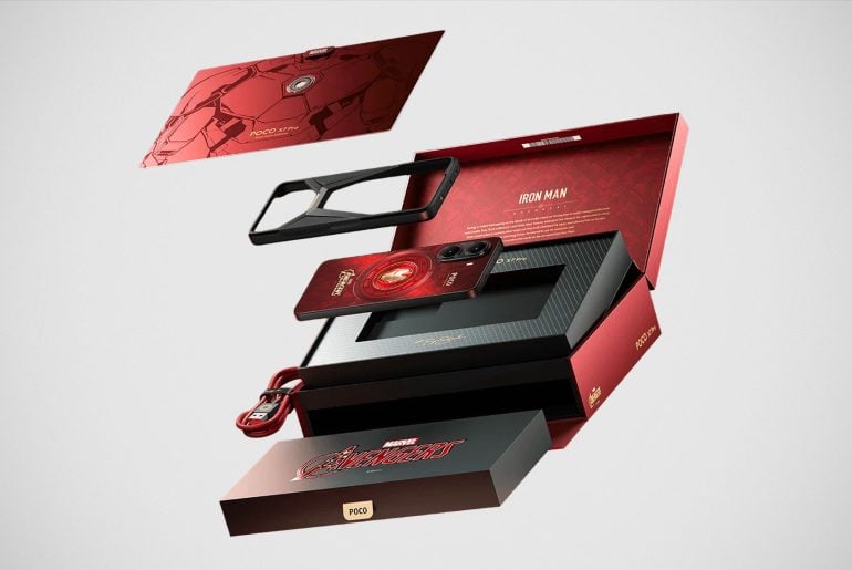 Poco X7 Pro Iron Man Edition: o smartphone com visual de armadura do Tony Stark