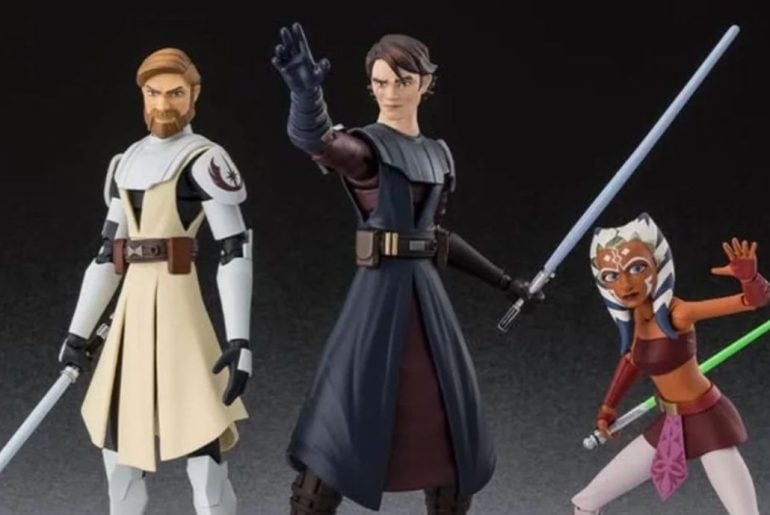 Novas figuras de Star Wars trazem Anakin, Obi-Wan e Ahsoka em versões épicas