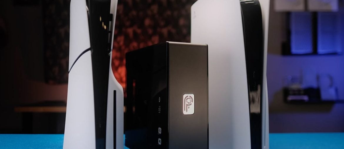 Tiny PS5 Redux: PS5 vira console de 6 litros que é mais frio e eficiente que o original