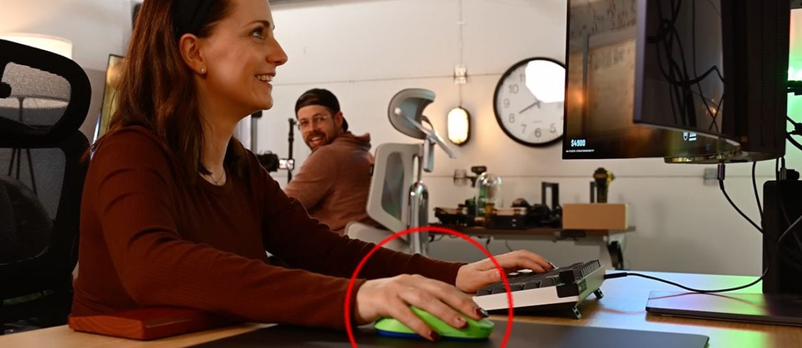 Mousepad com mira automática feito por criador viral promete revolucionar o FPS