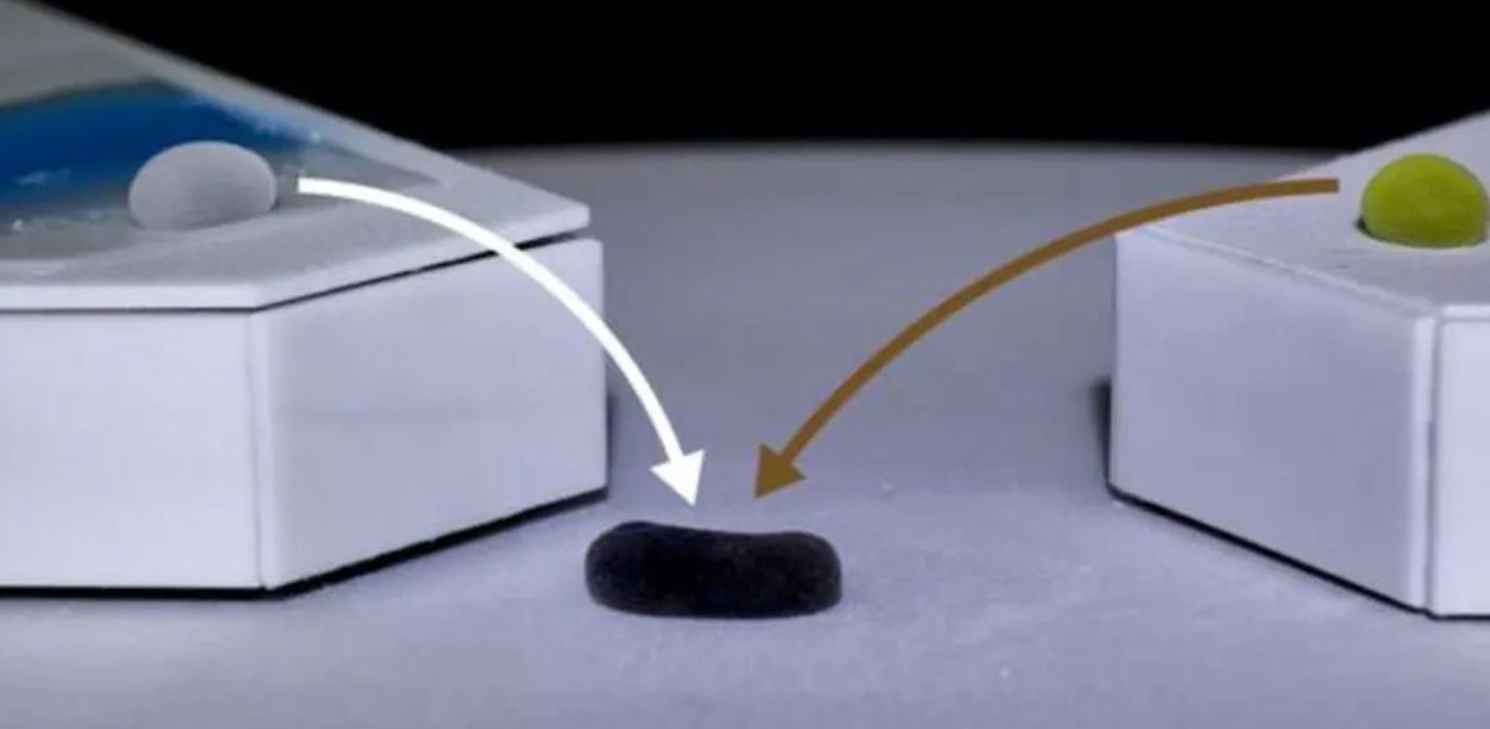 Cientistas criam robôs líquidos em forma de jujuba que se movem e se regeneram como células vivas