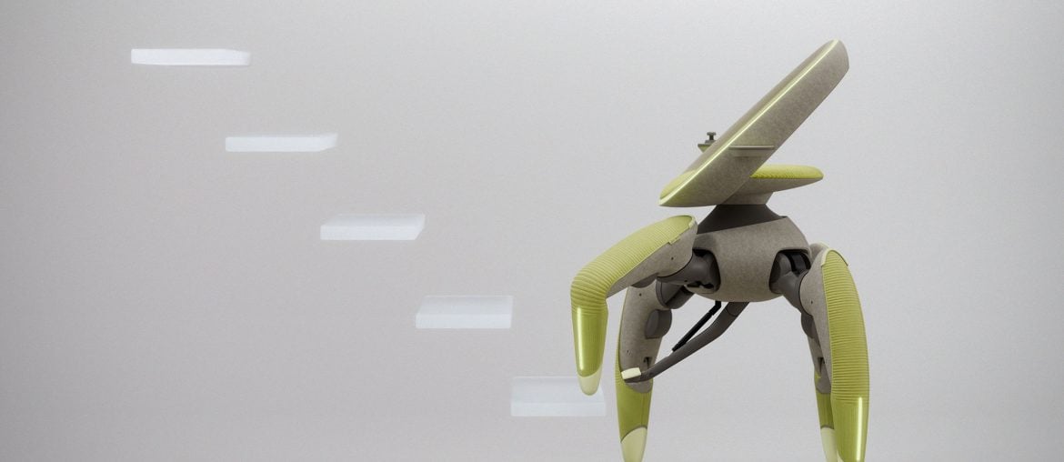 Toyota Walk Me: A cadeira robótica com pernas que parece saída de um anime de ficção científica