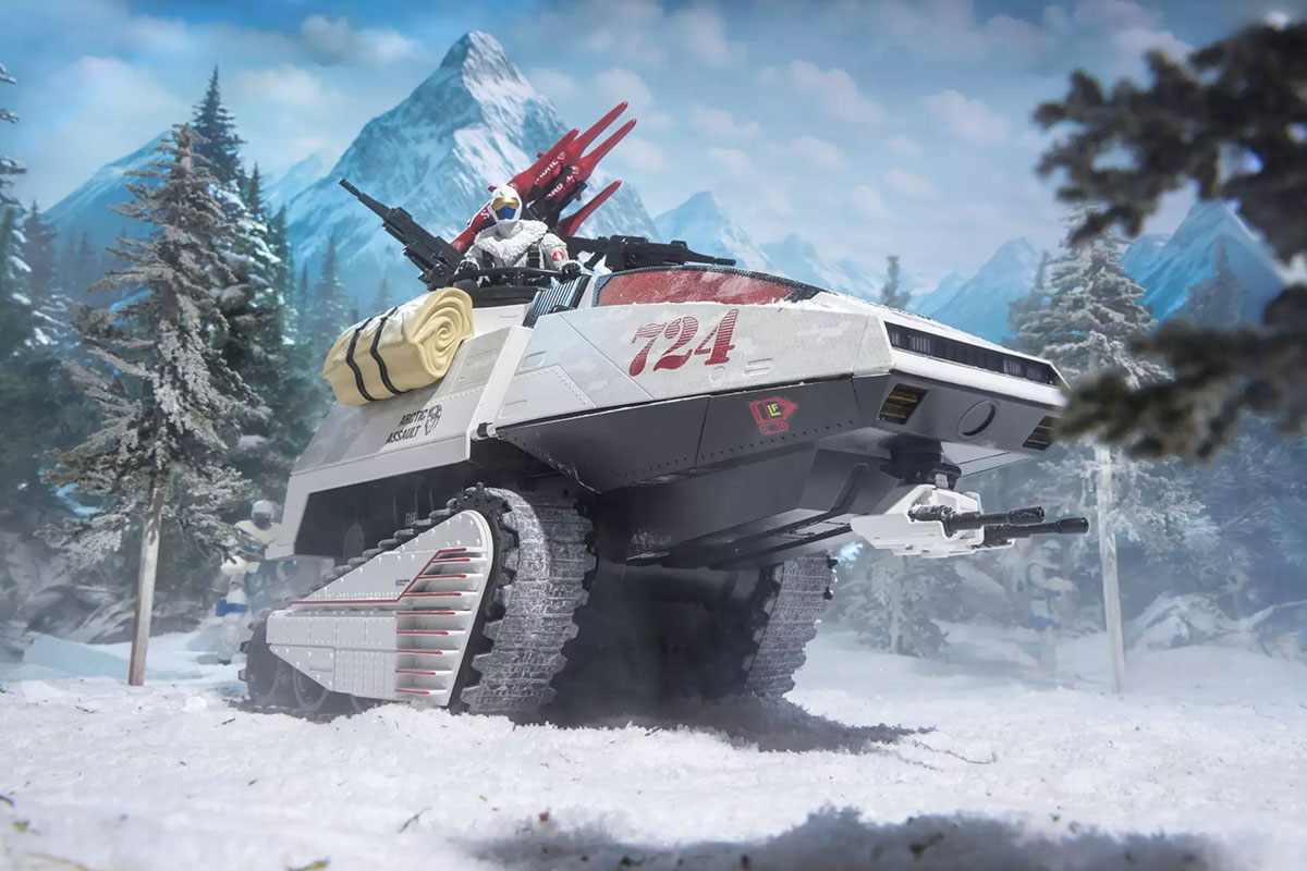 G.I. Joe lança Arctic Assault H.I.S.S.: o tanque da COBRA que agora domina até a neve