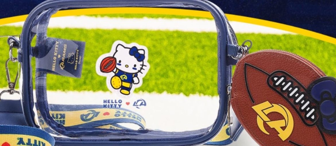 Hello Kitty invade a NFL: Rams lançam colaboração inédita com a Sanrio