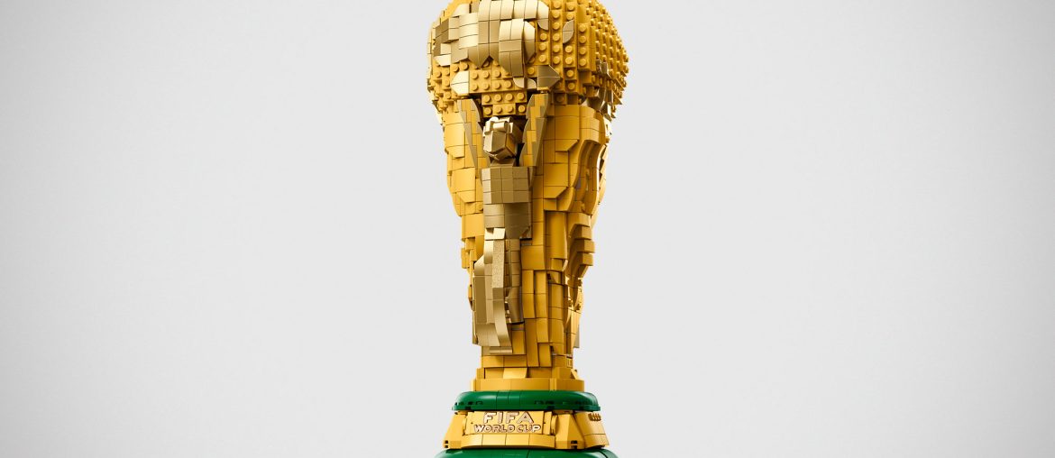 LEGO da Taça da Copa do Mundo é um belo kit de exibição