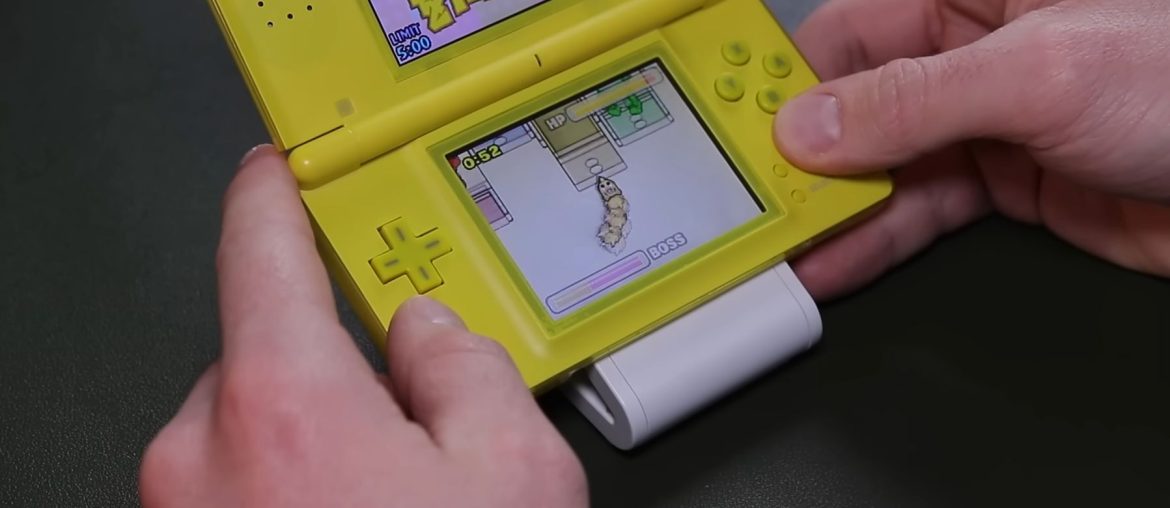 O estranho acessório que transformava o Nintendo DS em um mouse gigante