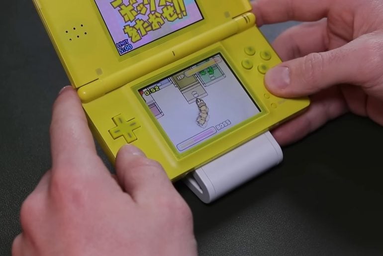 O estranho acessório que transformava o Nintendo DS em um mouse gigante