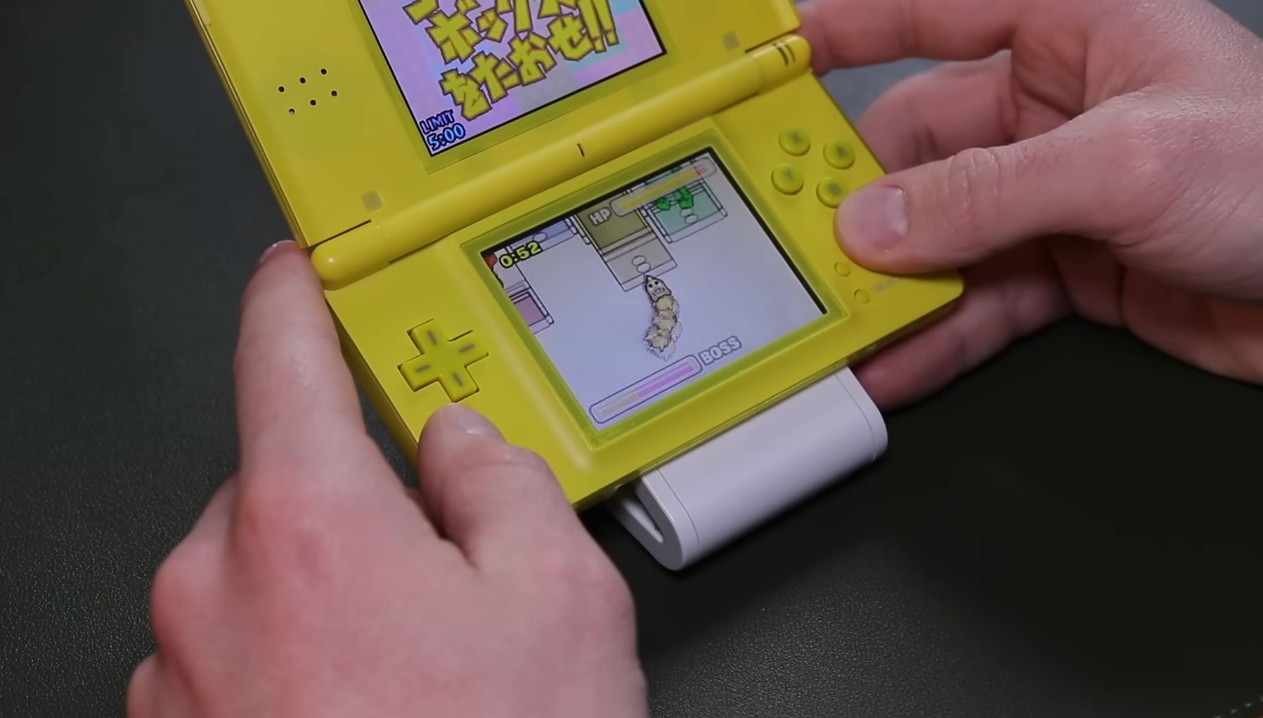 O estranho acessório que transformava o Nintendo DS em um mouse gigante