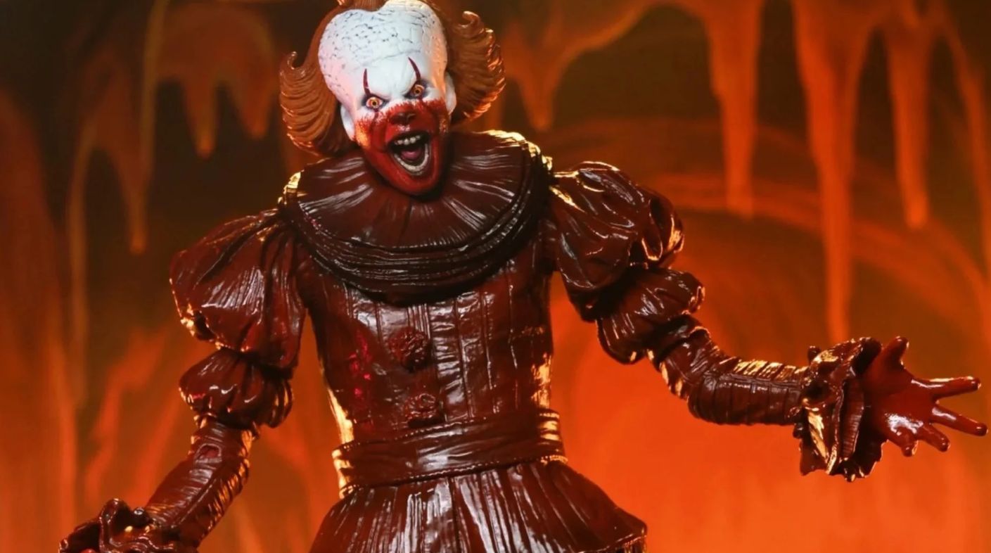 NECA revela Pennywise ensanguentado inspirado em IT: Welcome to Derry