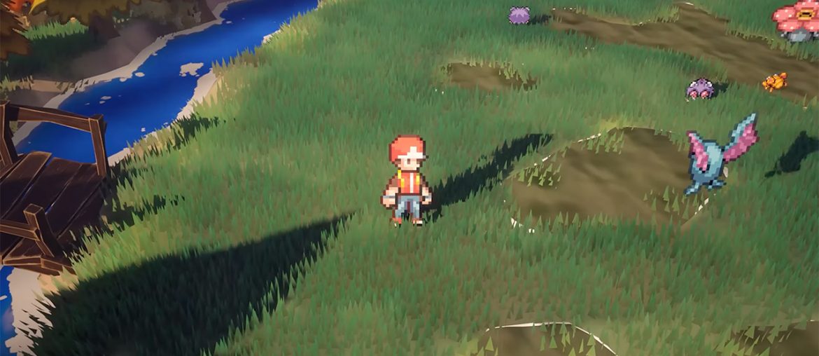 Fã cria remake de Pokémon em HD-2D na Unreal Engine 5 que a Game Freak insiste em não fazer