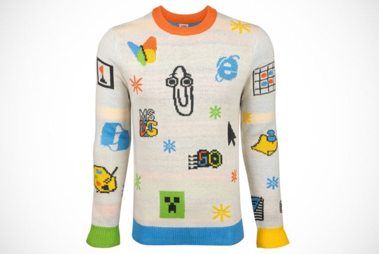 Os suéteres feios da Microsoft para o Natal 2025 que celebram o melhor e o pior da sua história