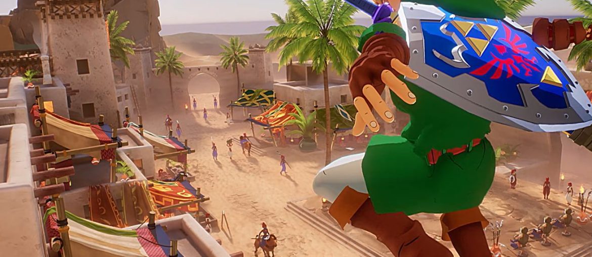 Remake impressionante da Fortaleza Gerudo em Unreal Engine 5 mostra como Ocarina of Time poderia ser hoje