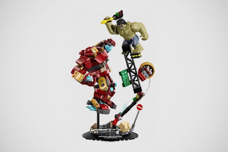 LEGO recria finalmente o confronto épico entre Hulkbuster e Hulk em novo set da Marvel