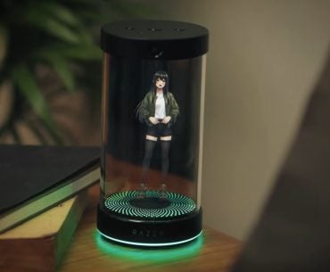 Project AVA da Razer aposta em holograma com IA para trabalho e games direto na mesa