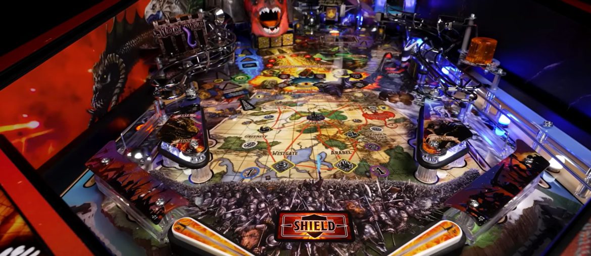 Máquina de pinball de Dungeons & Dragons transforma campanha solo em aventura de US$ 7 mil