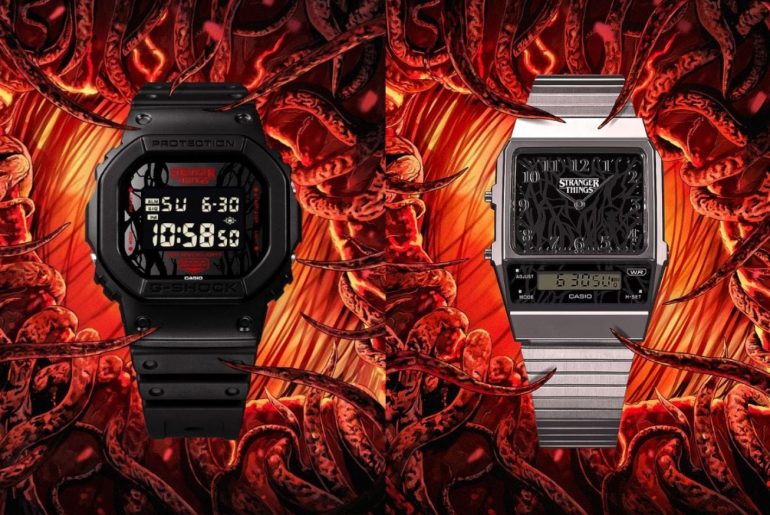 Casio e G-Shock lançam relógios de Stranger Things no Brasil em edição ultralimitada