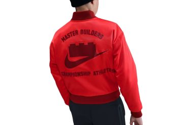 Nike x LEGO lança jaqueta que transforma o visual dos blocos em moda urbana