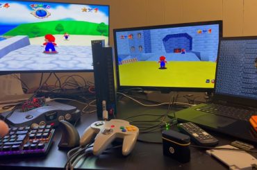Modder conecta Nintendo 64 e PS2 para rodar Super Mario 64 em co op online