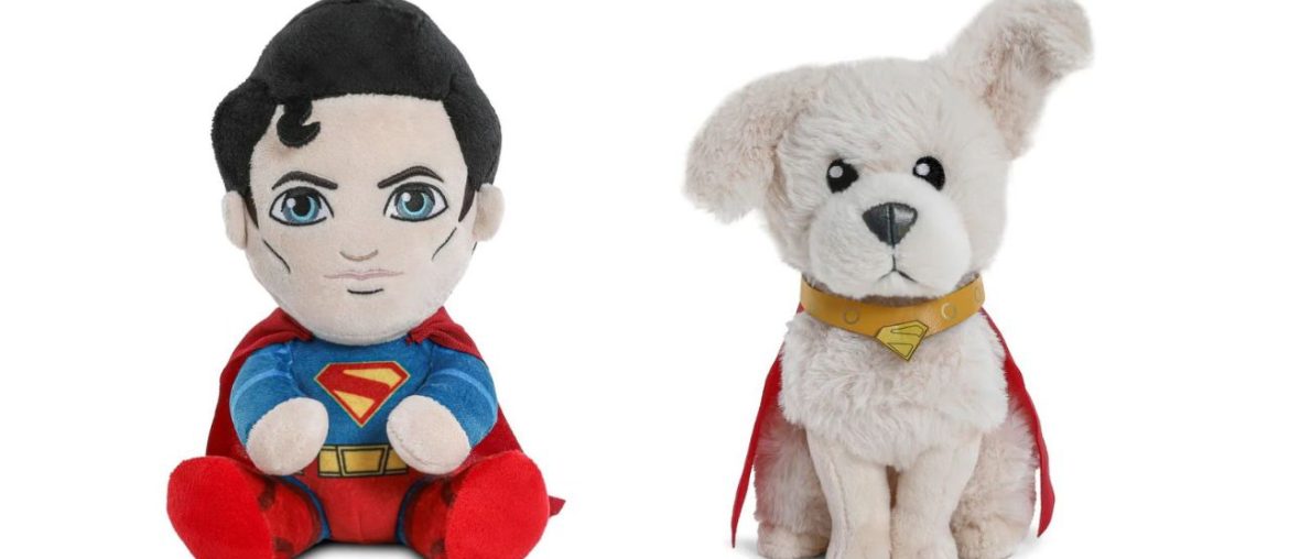 Pelúcia do Superman com Krypto transforma heróis em item para abraçar