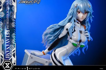 Prime 1 Studio revela estátua impressionante de Rei Ayanami com cabelo longo em Evangelion