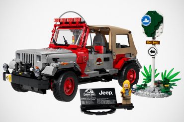 LEGO Jurassic World 2026 traz Jeep Wrangler 18+ e fóssil de Triceratops