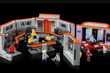 LEGO revela ponte de comando da USS Enterprise clássica de Star Trek com 1.701 peças e 8 minifiguras