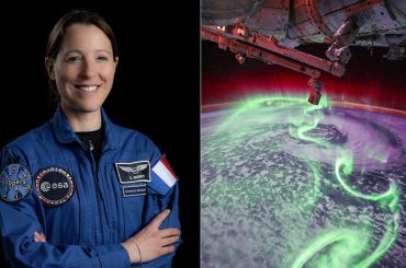 Astronauta da ESA registra aurora espetacular vista da ISS e impressiona com imagens do espaço