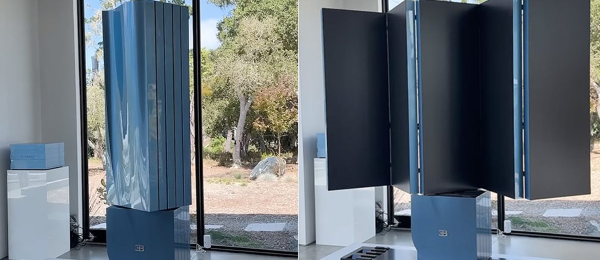 C SEED e Bugatti Revelam TV Dobrável de Luxo de 137 Polegadas